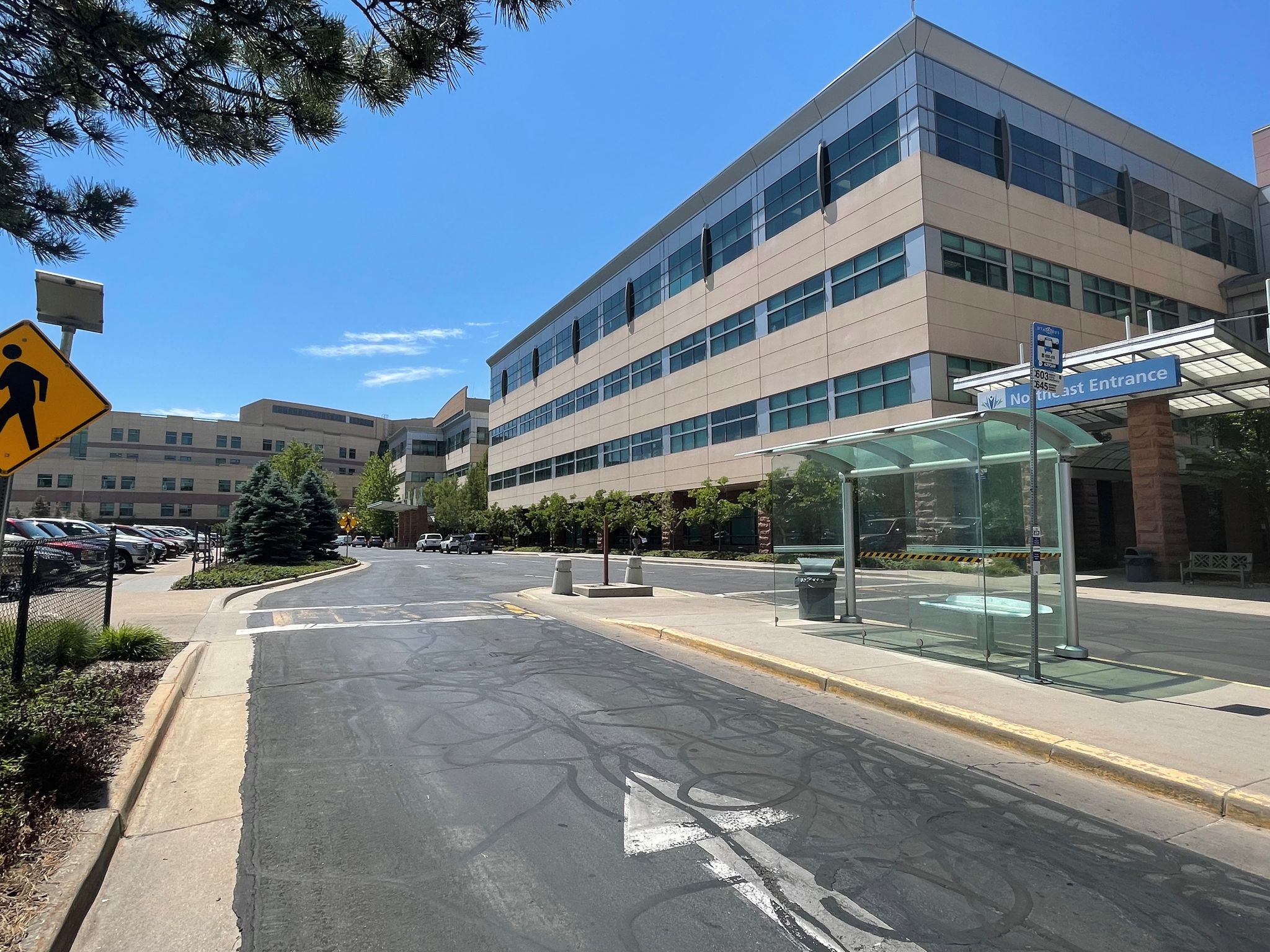 Ogden Hospital entrance